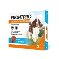 Frontpro Chiens 10-25kg Chew L 3 Comprimés À Croquer