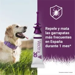 Vectra Pipettes Vermifuges 3D Pour Chiens De Plus De 40 Kg -Nourriture pour chien Soldes 05 vectra Repele Mata Garrapatas 63bd47be3fa00 g