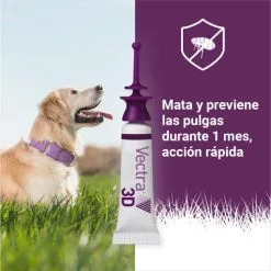 Vectra Pipettes Vermifuges 3D Pour Les Chiens De 4 à 10 Kg -Nourriture pour chien Soldes 07 vectra Mata Previene pulgas 63bd46be79a2a g