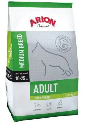 Arion Nourriture Pour Chiens Original Adult Medium Poulet Et Riz 3 Arion Nourriture Pour Chiens Original Adult Medium Poulet Et Riz