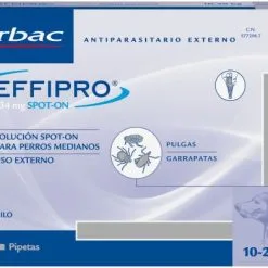 Virbac Effipro Spot On Antiparasitaire Pour Chiens De 10 à 20 Kg