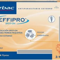 Virbac Effipro Spot On Antiparasitaire Pour Chiens De 2 à 10 Kg