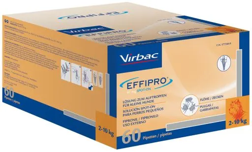 Virbac Effipro Spot On Antiparasitaire Pour Chiens De 2 à 10 Kg 5 Virbac Effipro Spot On Antiparasitaire Pour Chiens De 2 à 10 Kg – Image 3