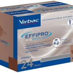 Virbac Effipro Spot On Antiparasitaire Pour Chiens De 40 à 60 Kg -Nourriture pour chien Soldes 117344 3 g