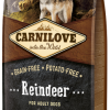 Carnilove Nourriture Naturelle Adult Renne Pour Chiens