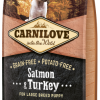Carnilove Nourriture Naturelle Chiens Puppy Grande Race Saumon Et Dinde