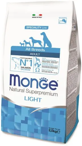 Monge Tourteau Natural Chiens NS Adult Light Saumon Et Riz 3 Monge Tourteau Natural Chiens NS Adult Light Saumon Et Riz