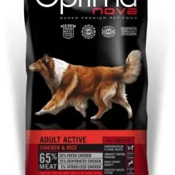 Optimanova Adult Active Poulet Et Riz -Nourriture pour chien Soldes 126364 126364 1 1 g