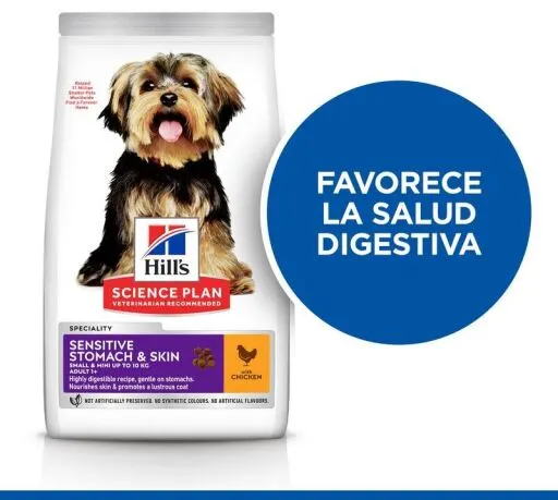 Hill's Small & Miniature Adult Sensitive Stomach & Skin Au Poulet 5 Hill's Small & Miniature Adult Sensitive Stomach & Skin Au Poulet – Image 3