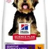 Hill's Small & Miniature Adult Sensitive Stomach & Skin Au Poulet 1 Hill's Small & Miniature Adult Sensitive Stomach & Skin Au Poulet -Nourriture pour chien Soldes 128681 52742008240 0 g