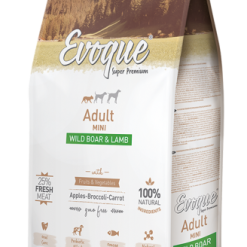 Evoque Adult Mini Agneau Wild Sanglier Et Riz