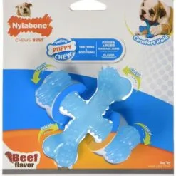 Nylabone X Bone Puppy Teething S Beef Flavour