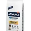 Advance Medium-Maxi Adult Sensitive Au Saumon & Riz -Nourriture pour chien Soldes 147513 1 2 g