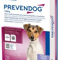 Prevendog Collier Antiparasitaire Pour Chiens De Petite Et Moyenne Taille