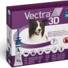 Vectra Pipettes Vermifuges 3D Pour Les Chiens De 10 à 25 Kg -Nourriture pour chien Soldes 171996 3411112991341 0 g