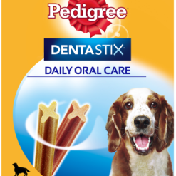 Pedigree Dentastix Dental Snack L'hygiène Dentaire Des Chiens De Taille Moyenne -Nourriture pour chien Soldes 175318 5998749107898 1 0 g