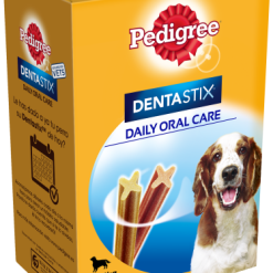 Pedigree Dentastix Dental Snack L'hygiène Dentaire Des Chiens De Taille Moyenne -Nourriture pour chien Soldes 175318 5998749107898 2 1 g