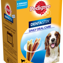 Pedigree Dentastix Dental Snack L'hygiène Dentaire Des Chiens De Taille Moyenne -Nourriture pour chien Soldes 175318 5998749121481 2 3 g