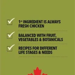 Acana Adult Dog (Chicken & Greens) -Nourriture pour chien Soldes 3 check marks 556x800 3 630f02c4daa1b g