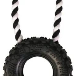Trixie Pneu En Caoutchouc Avec Corde