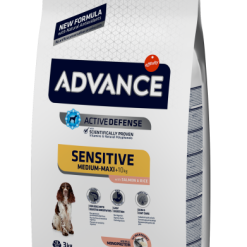Advance Medium-Maxi Adult Sensitive Au Saumon & Riz -Nourriture pour chien Soldes 73 2 6 g