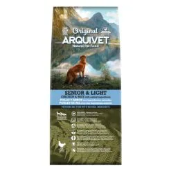 Arquivet Dog Original Senior & Light Poulet & Riz -Nourriture pour chien Soldes 8435117892798 4 g