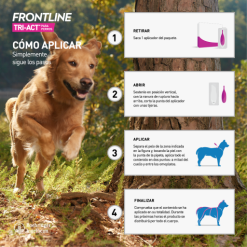 Frontline Pipettes Tri Act Petite Race 5-10 Kg -Nourriture pour chien Soldes Aplic1 6267f62e93f45 g