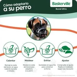 The Company Of Animals Baskerville Ultra Muzzle 15 The Company Of Animals Baskerville Ultra Muzzle -Nourriture pour chien Soldes ESP Baskerville UltraMuzzle Heat shaping 1000x1000px 62cfbaf2e6e45 g