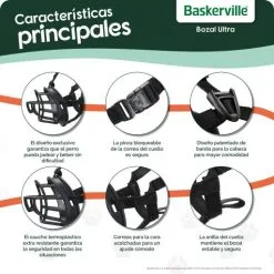 The Company Of Animals Baskerville Ultra Muzzle 16 The Company Of Animals Baskerville Ultra Muzzle -Nourriture pour chien Soldes ESP Baskerville UltraMuzzle KeyFeatures 1000x1000px 62cfbafc50abb g