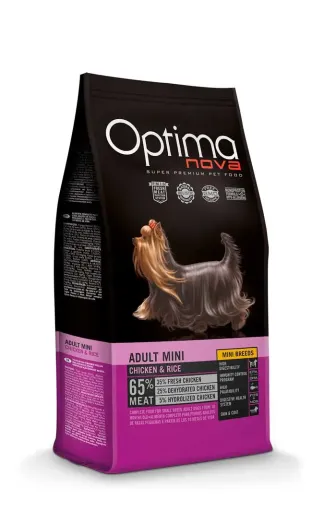 Optimanova Adult Mini Poulet Et Riz 3 Optimanova Adult Mini Poulet Et Riz