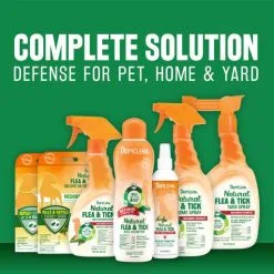 TropiClean Spray Naturel Contre Les Puces Et Les Tiques Pour Les Chiens Et Les Chats -Nourriture pour chien Soldes Spray Natural Antiparasitarios para Perros y Gatos 2 6357eacf97950 g