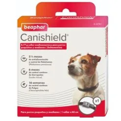 Beaphar Collier Antiparasitaire Canishield Pour Petits Chiens