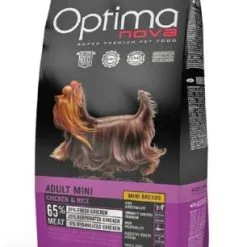 Optimanova Adult Mini Poulet Et Riz 12 Optimanova Adult Mini Poulet Et Riz -Nourriture pour chien Soldes onovaadmi optima nova canine adult mini con pollo y arroz 1 631850eba4863 g