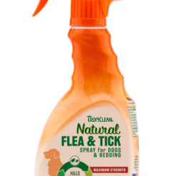 TropiClean Spray Anti-puces Et Anti-tiques Pour Animaux De Compagnie -Nourriture pour chien Soldes spray contra pulgas garrapatas para mascotas 473 ml 1 g