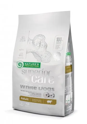 Nature's Protection Superior Care White Dogs Adult Small And Mini Agneau 3 Nature's Protection Superior Care White Dogs Adult Small And Mini Agneau