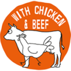 Duvo Plus Snacks Viande Poulet Os Et Peau Naturelle -Nourriture pour chien Soldes withchicken and beef duvo 1 63e4fd9bafe20 g